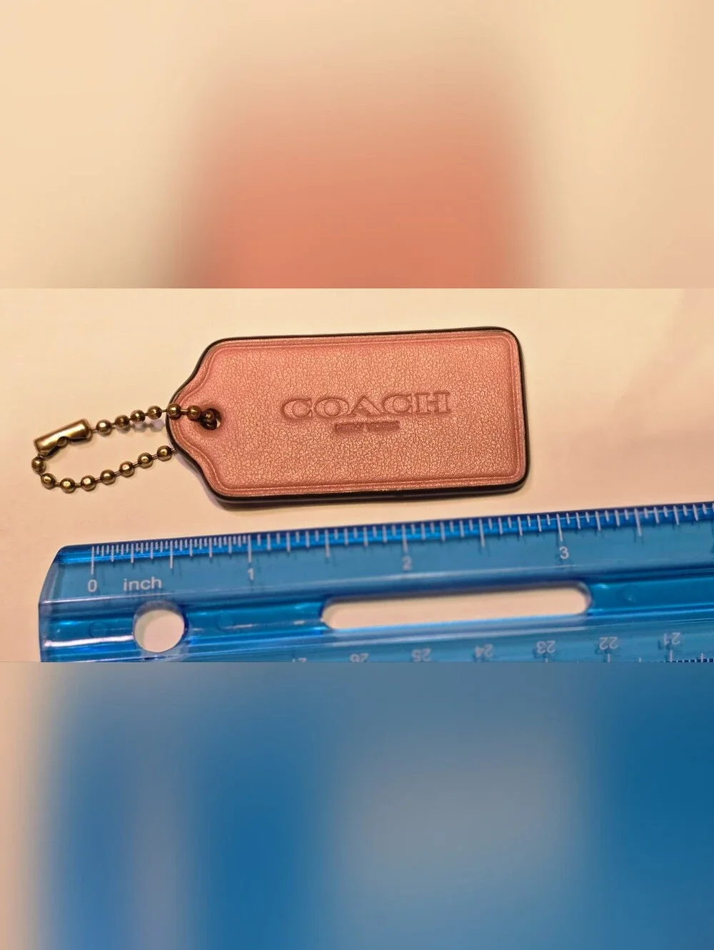 Coach Keychain